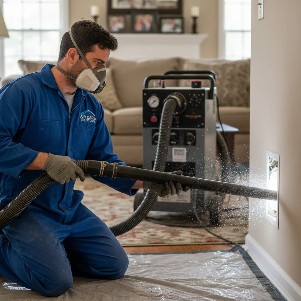 Professional air duct cleaning service in San Antonio